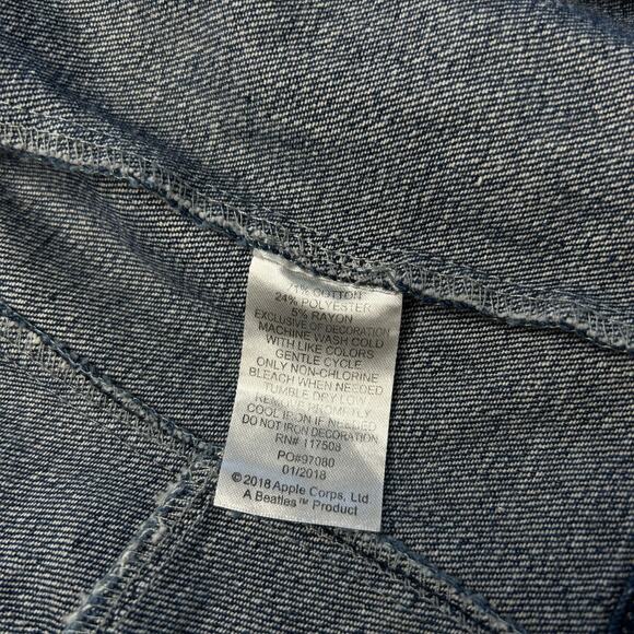 JUNK FOOD Beatles Denim Jacket Child Size 5T Sgt Peppers Lonely Hearts Club Band - Picture 6 of 6